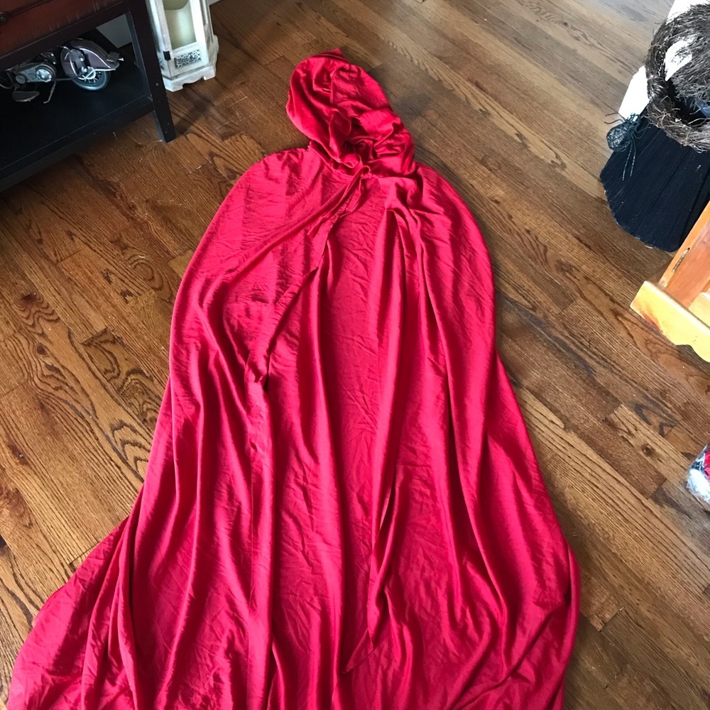 Red cape Halloween